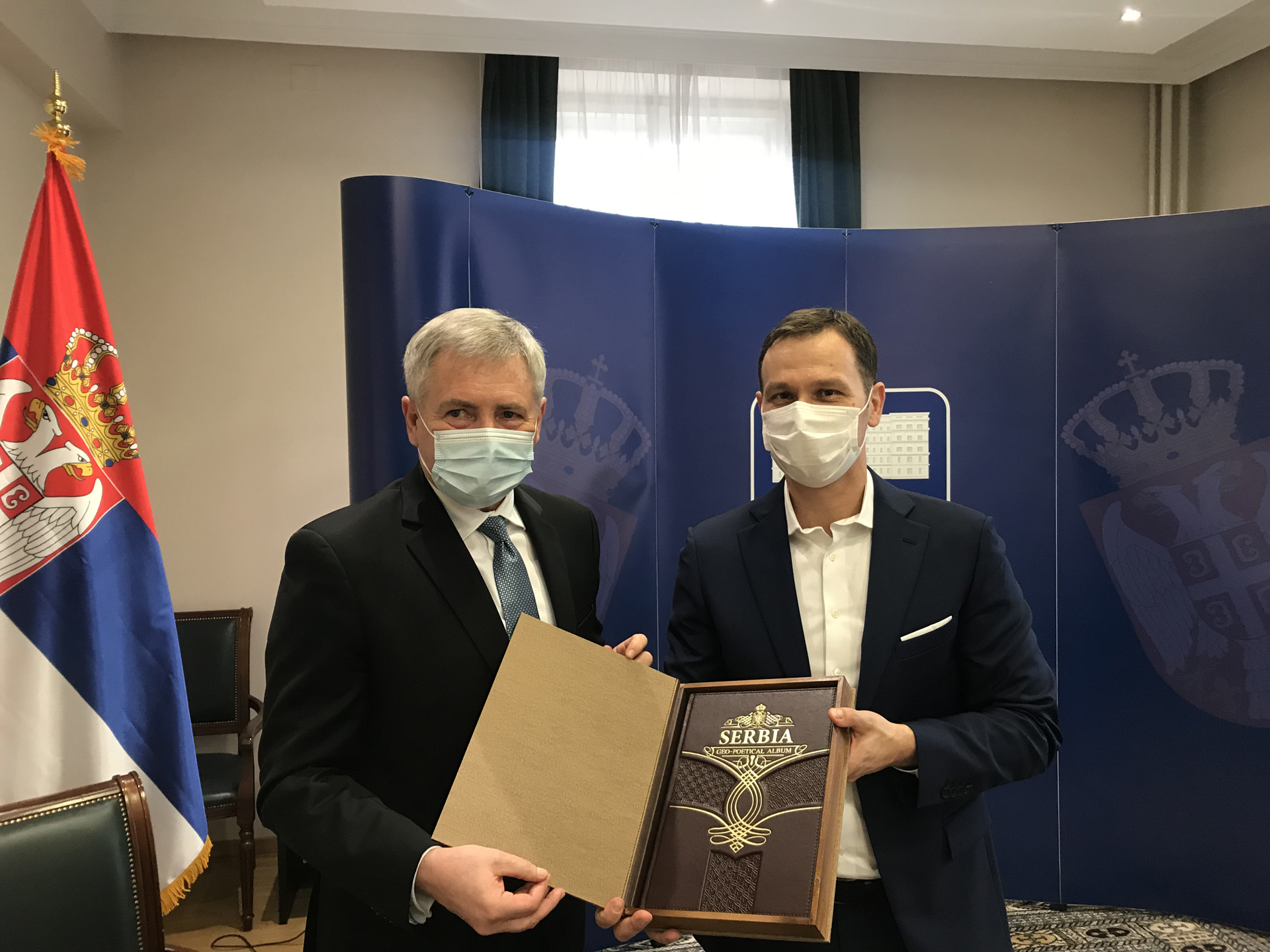 Ministar Siniša Mali raѕgovarao sa ambasadorom Slovačke