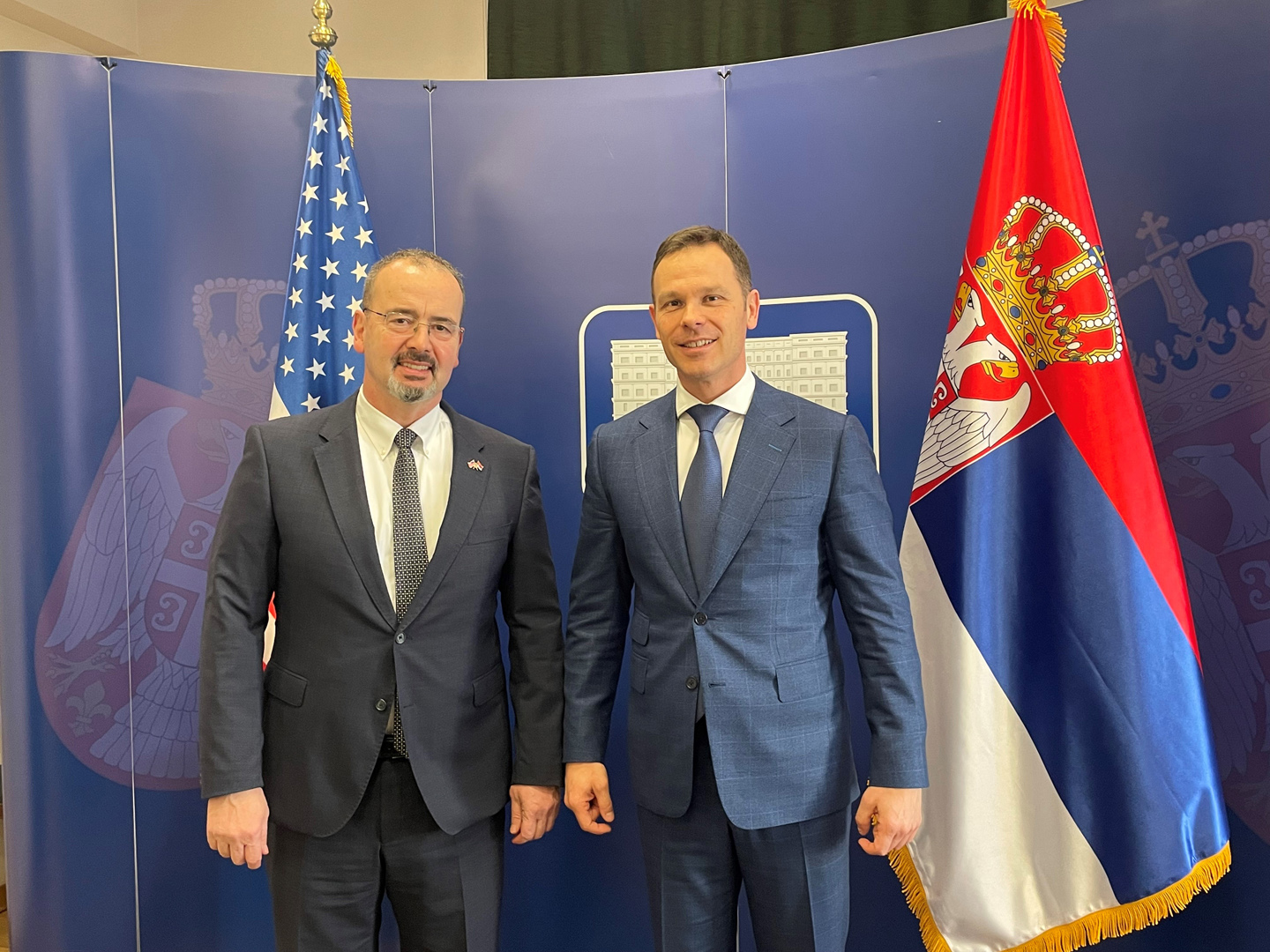Ministar Mali primio u oproštajnu posetu ambasadora SAD Entonija Godfrija