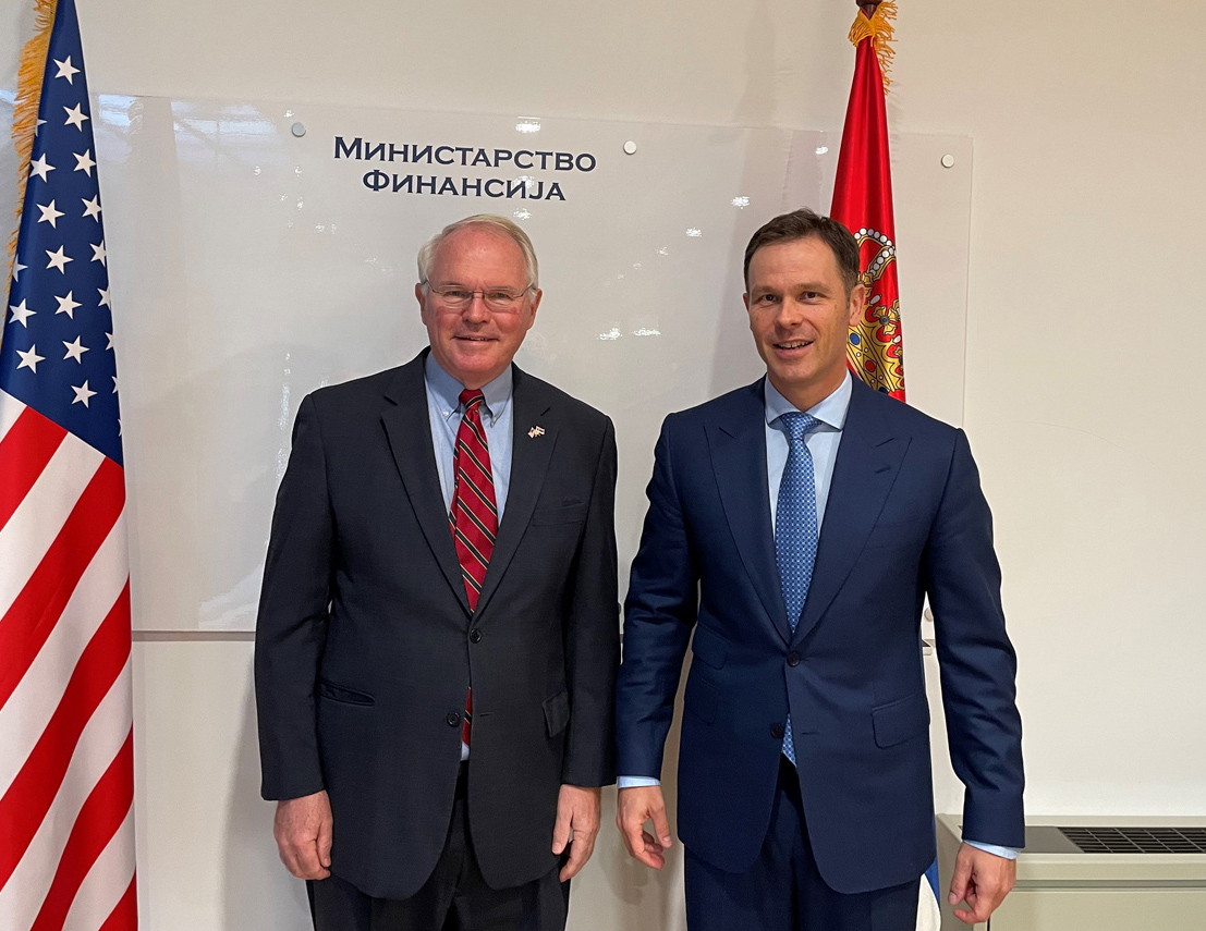 Ministar Mali sa američkim ambasadorom Hilom: Nova garantna šema DFC-a za pomoć preduzećima
