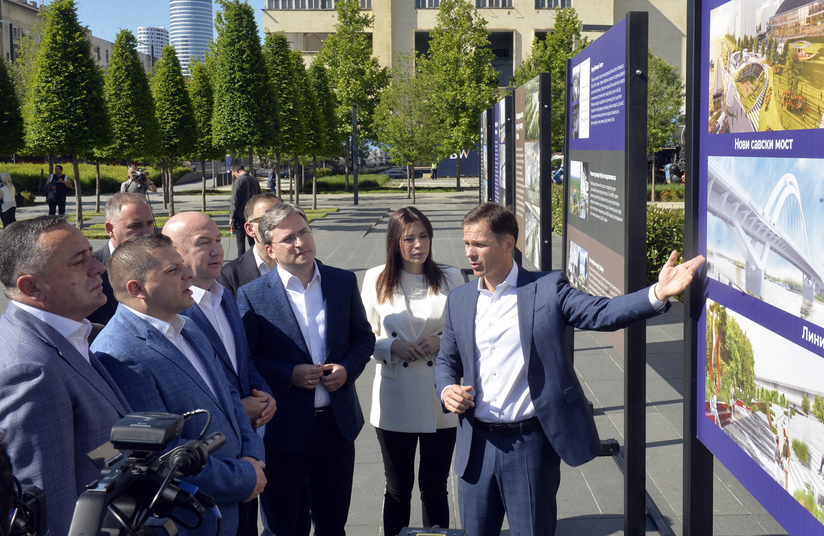 Ministri Siniša Mali i Nikola Selaković predstavili novu muzejsku četvrt u Beogradu