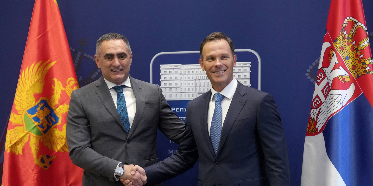 Potpredsednik Vlade Siniša Mali razgovarao sa ministrom finansija Crne Gore