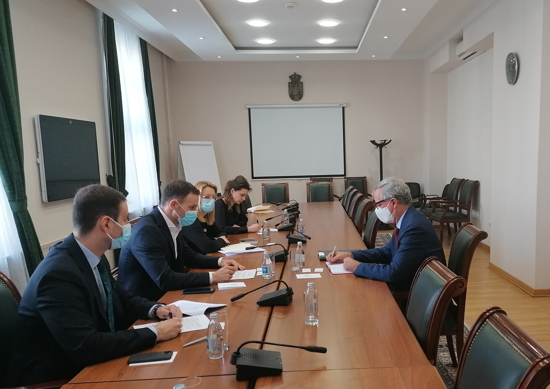 Ministar finansija se sastao sa ambasadorom Belgije